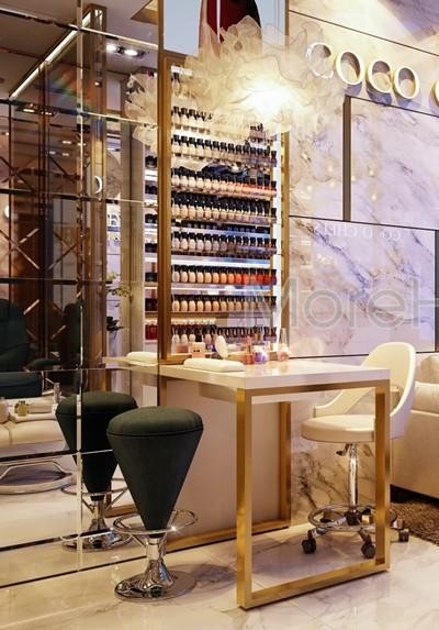 Thiết kế tiệm nails Coco Chelsea - London